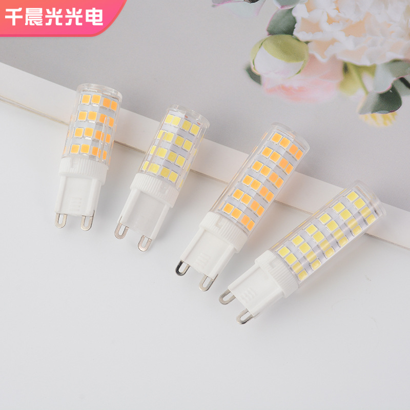 Manufacturer Wholesale Led Ceramic Corn G9 Pin Wide Voltage 85-265 Constant Current Flicker-Free Crystal Chandelier Lamp Core