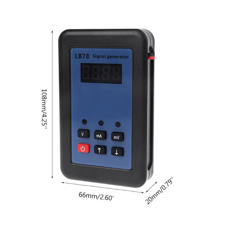 4-20mA signal generator 0-10mV current voltage millivolt resistance temperature process calibration calibrator Thermal