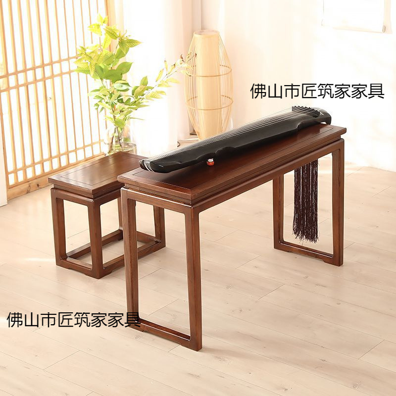 Новый китайский стиль, простой стол из старого ясени, стол для гуцина, стол для каллиграфии из цельного дерева, маленький стол, антикварные стол и стулья, распродажа