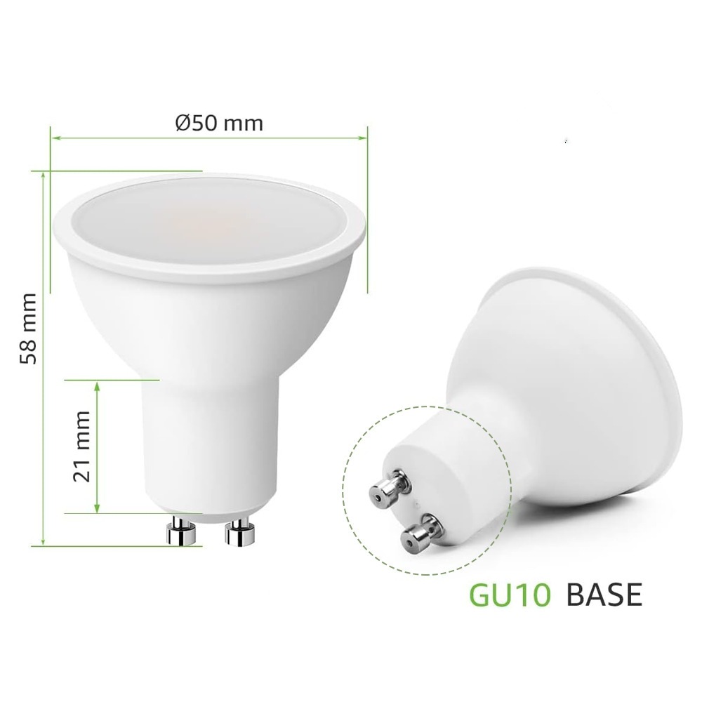 LED lamp cup GU10 bulb spotlight ceiling lamp downlight 220VGU5.3 pin energy-saving lamp light source COB super bright