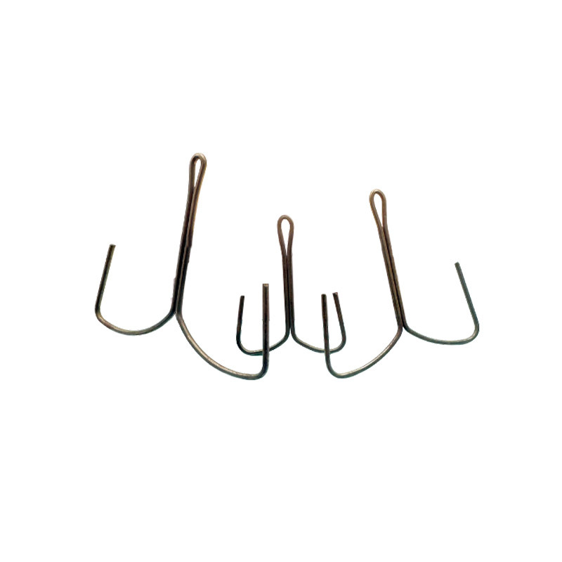 Anchor Blade Small Butterfly Anchor Fish Hook Two-Hook Hand-Sharpened Scale-Breaking Anchor Hook Two-Pointed Anchor Hook Semi-Finished Product Customization