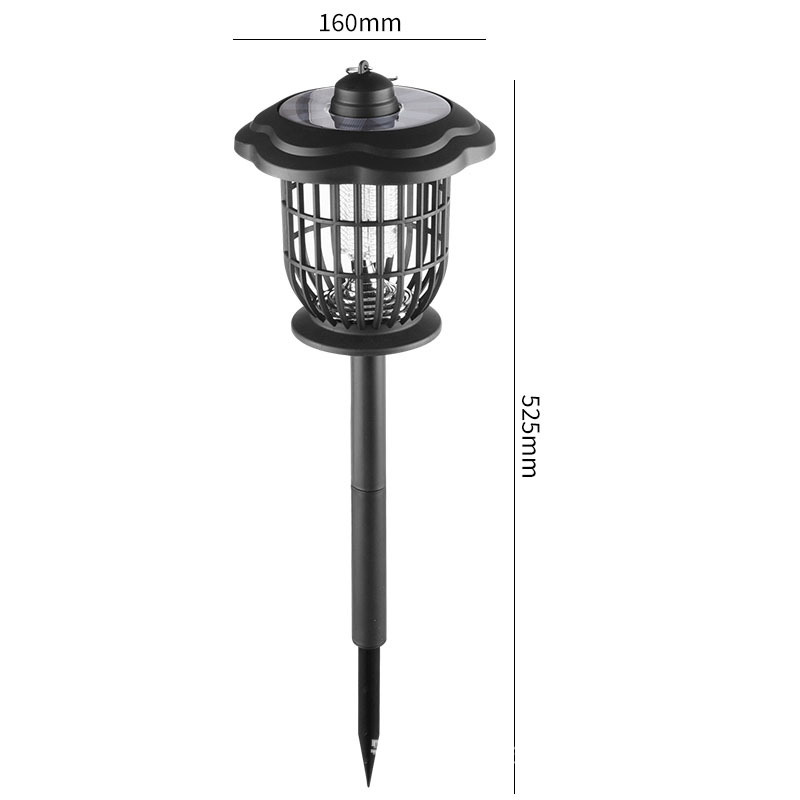 Upgraded Solar Mosquito Killer Lamp, Household Lighting Mosquito Trap Lamp, Outdoor Mosquito Repellent Lamp, Solar Mosquito Killer Lamp, Fly Killer Lamp