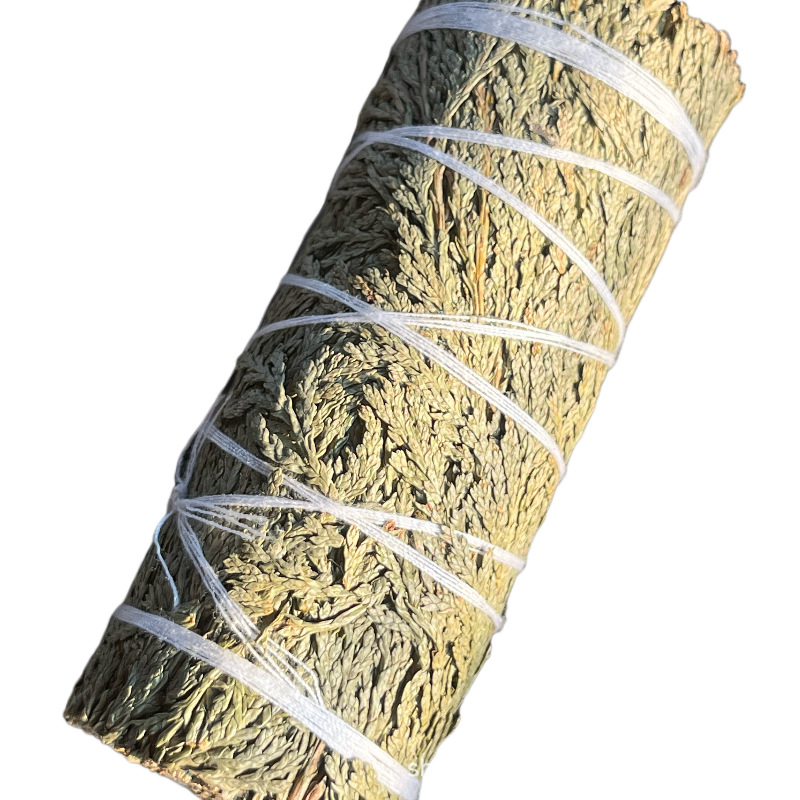 Pure Cedar Wholesale Single Bundle 45g Crystal Purification Healing Natural Plant Aromatherapy Home Cleaning Deodorizing Incense