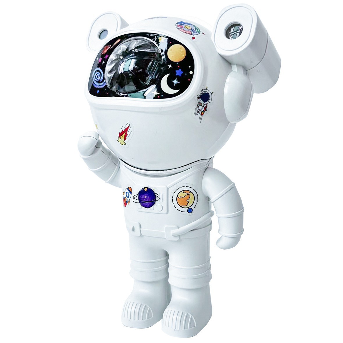 Remote Control Music Astronaut Starry Sky Lamp Astronaut Projection Lamp USB Speaker Kidsren's Dynamic Starry Sky Projection Lamp