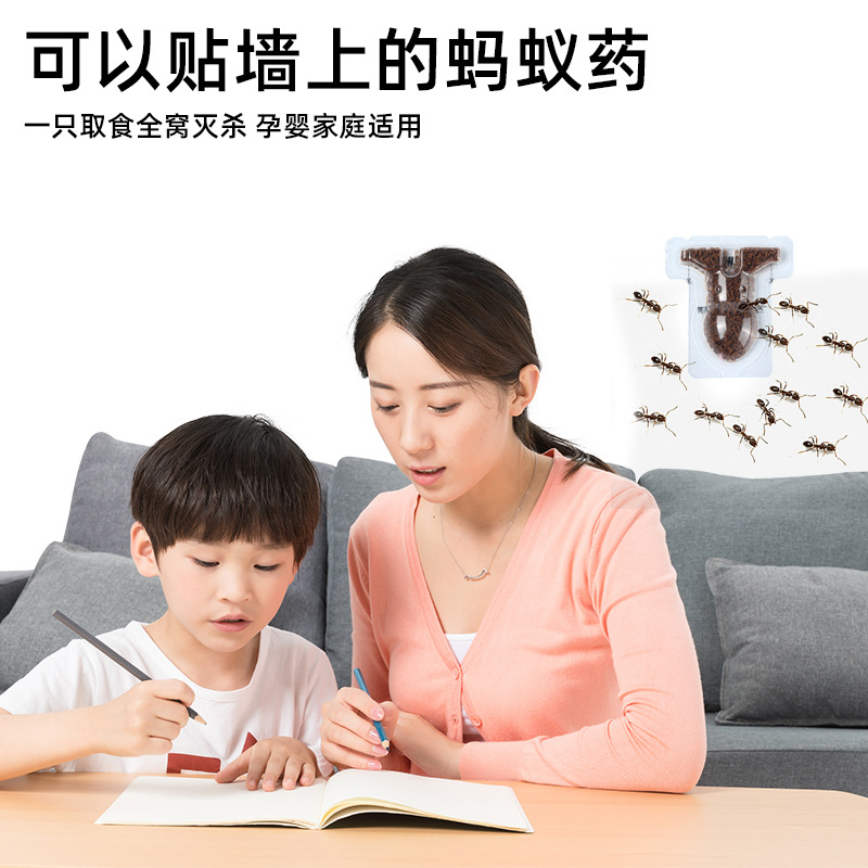 Korean Ant Medicine Powerful Ant-Killing Bait Pellets Fluoantoin Household Indoor Ants Whole Nest Imported