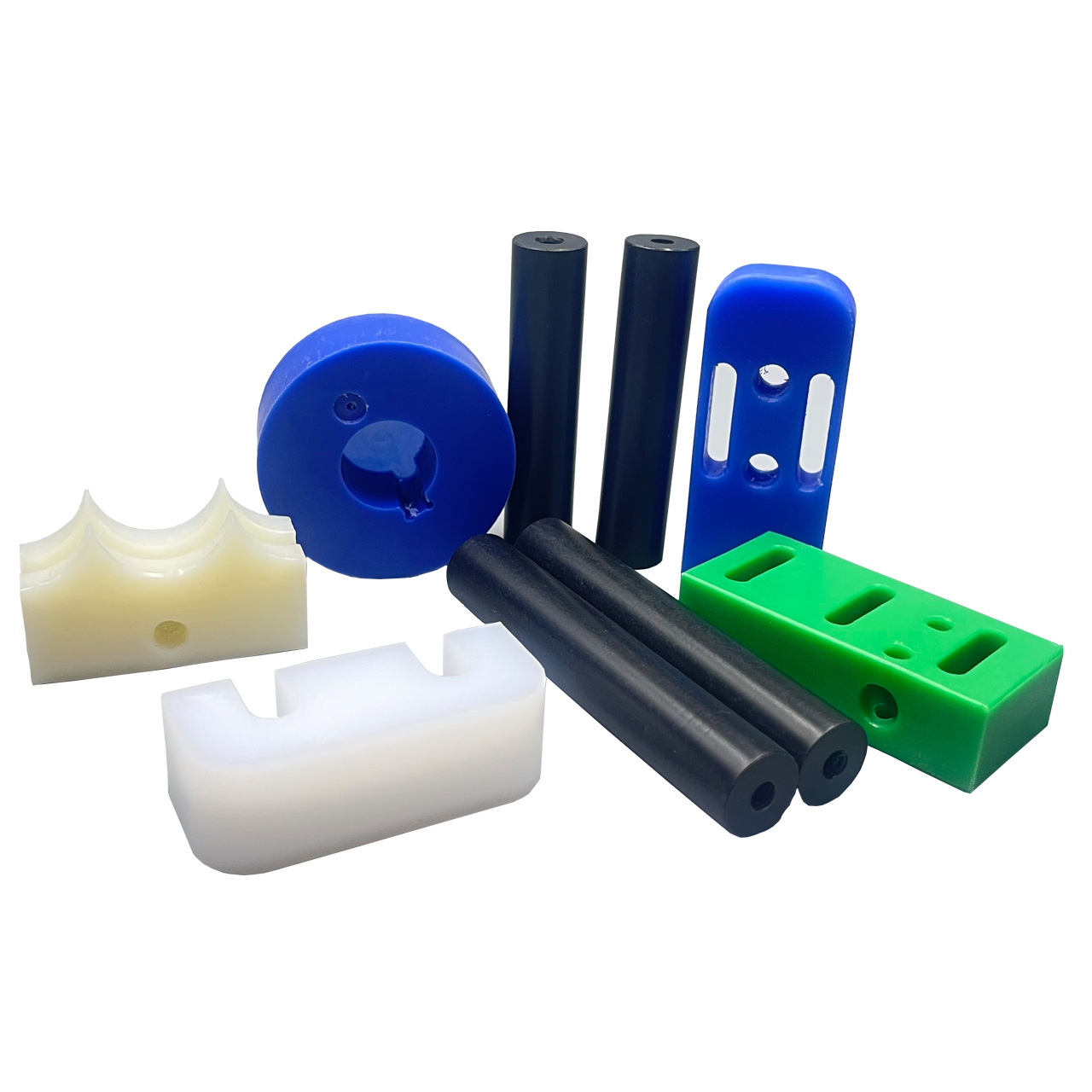 Ultra-High Molecular Weight Polyethylene Special-Shaped Parts Cnc Processing Parts Pad Slider Custom Wear-Resistant Uhmwpe Processing Parts