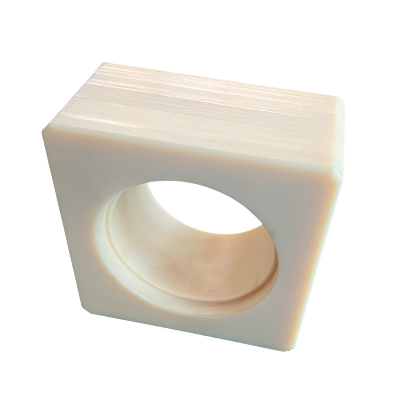 Ultra-High Molecular Weight Polyethylene Special-Shaped Parts Wear-Resistant and Pressure-Resistant Slider Pads Cnc Engraving Polyethylene Machining Parts
