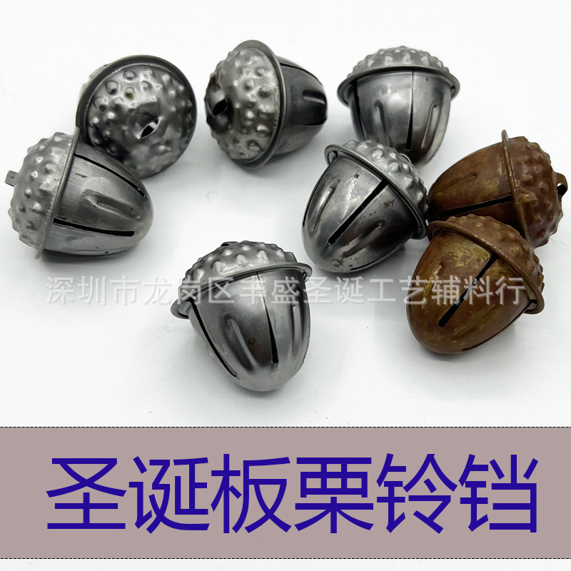 Креативный металлический колокол, подвеска для елки, мини колокольчики