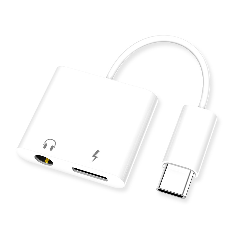 Applicable to Apple 15 converter typec adapter 3.5mm earphone adapter mobile phone audio cable