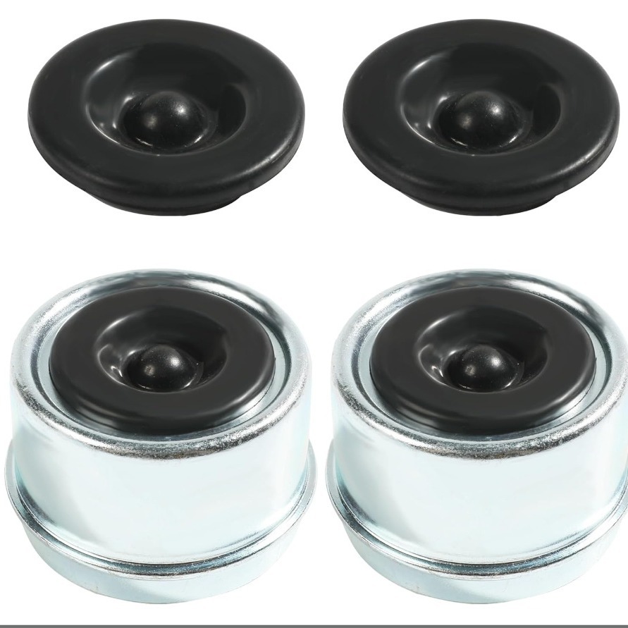 2 комплекта 2000-3500 фунтов смазочный колпак для ступицы 1.98 дюйма защитный колпак для ступицы