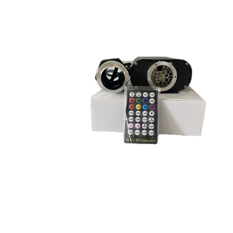 Colorful Flashing Fiber Optic Light Source Car Atmosphere Light Starry Sky Top Light Source Machine Manufacturer