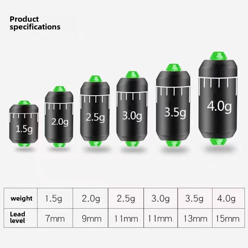 Scale lead leather environmental protection lead pendant fast lead Roll No. Lead leather table fishing lead roll bulk scale lead fishing gear accessories