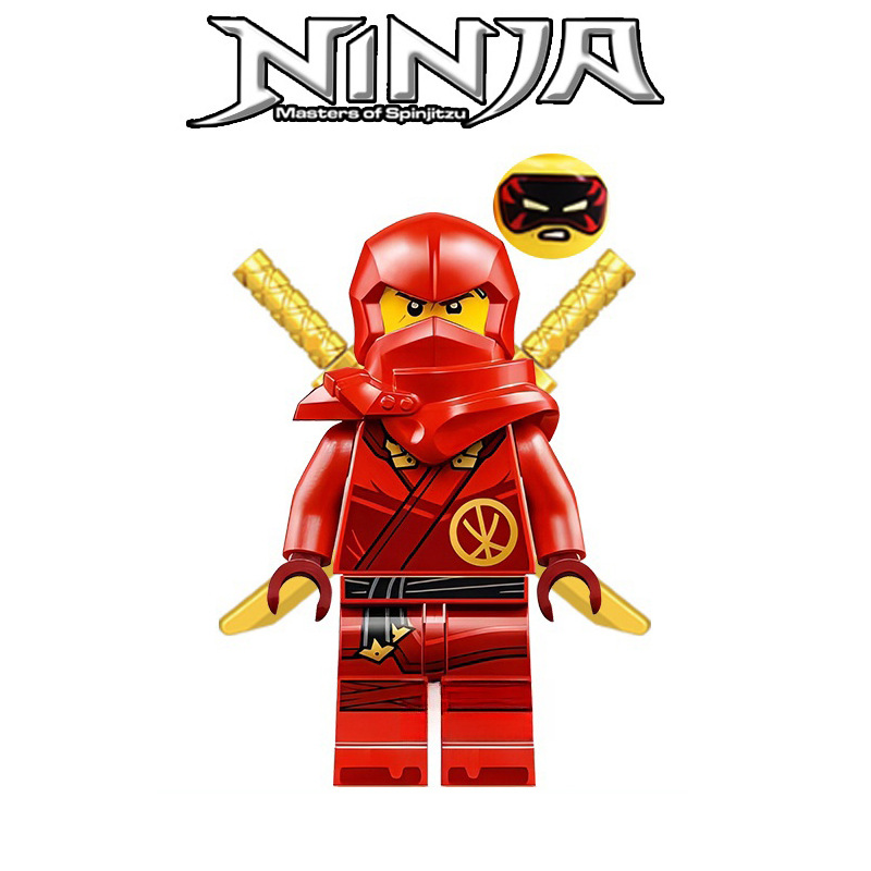 [Cross-Border] Rise of Shenlong 17Th Season Ninja Lloyd Arin Solara Puzzle Building Block Doll Foreign Trade