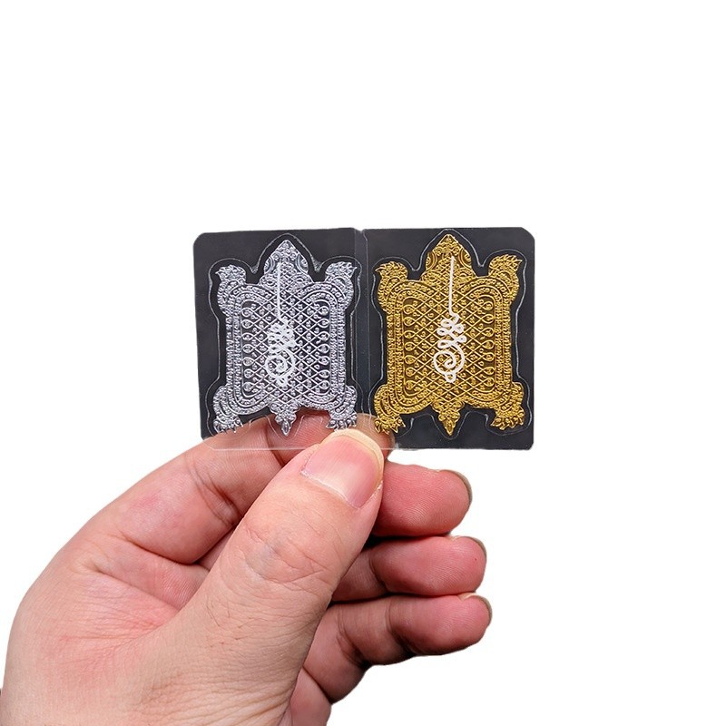 Thailand Buddha Brand Rice Turtle with Plastic Square Azam Male Mini Luca Turtle Turtle Handpiece Mobile Phone Sticker Card