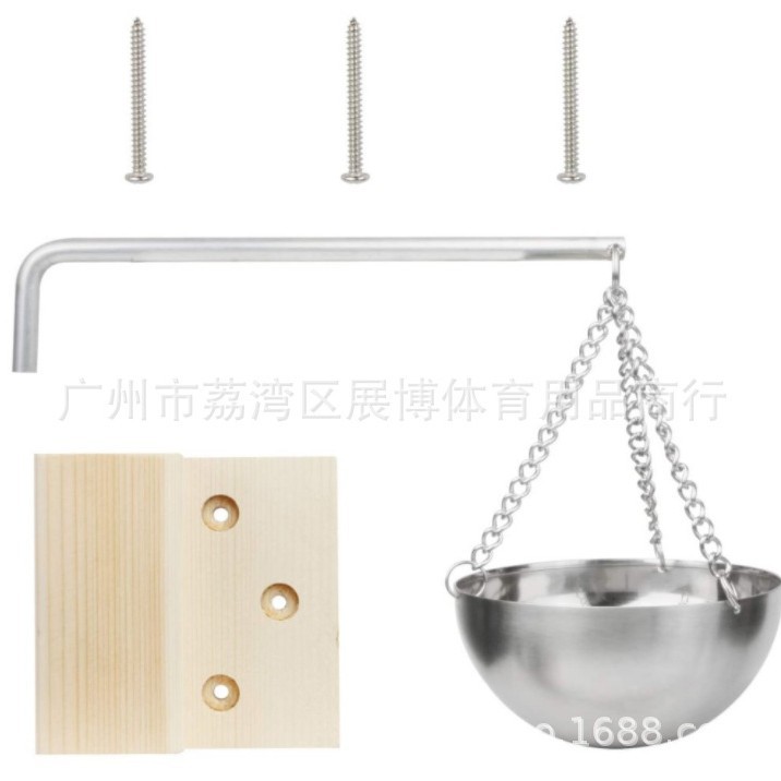 Cross-Border Hot-Selling Sauna Room Equipment, Sauna Bowl, Steaming Bowl, Essential Oil Bowl, Stainless Steel Wall-Mounted Aromatherapy Bowl and Cup Holder