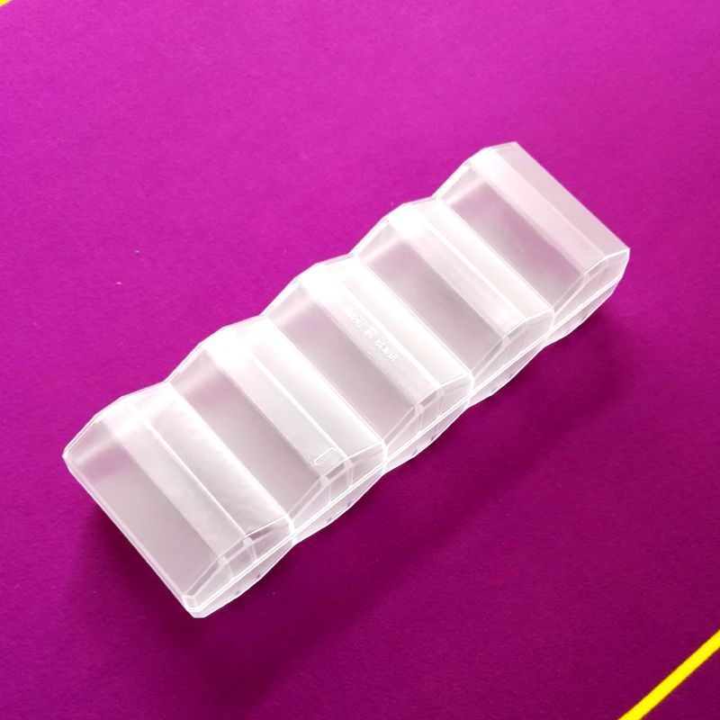 Factory direct diamond chip box five plastic PS chip box Texas Hold'em chip rack 100 pieces