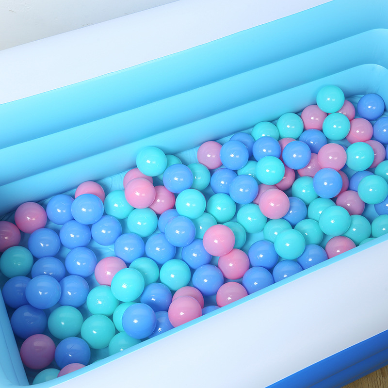 Colorful Thickened Ocean Ball Baby Can Chew Children's Wave Ball Playground Naughty Castle Ocean Ball Manufacturer Wholesale