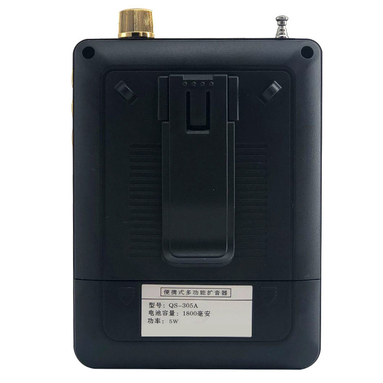 Temei Yin 305ABT Bee Loudspeaker Multifunctional Teacher Loudspeaker Shouting Tour Guide Card Singing