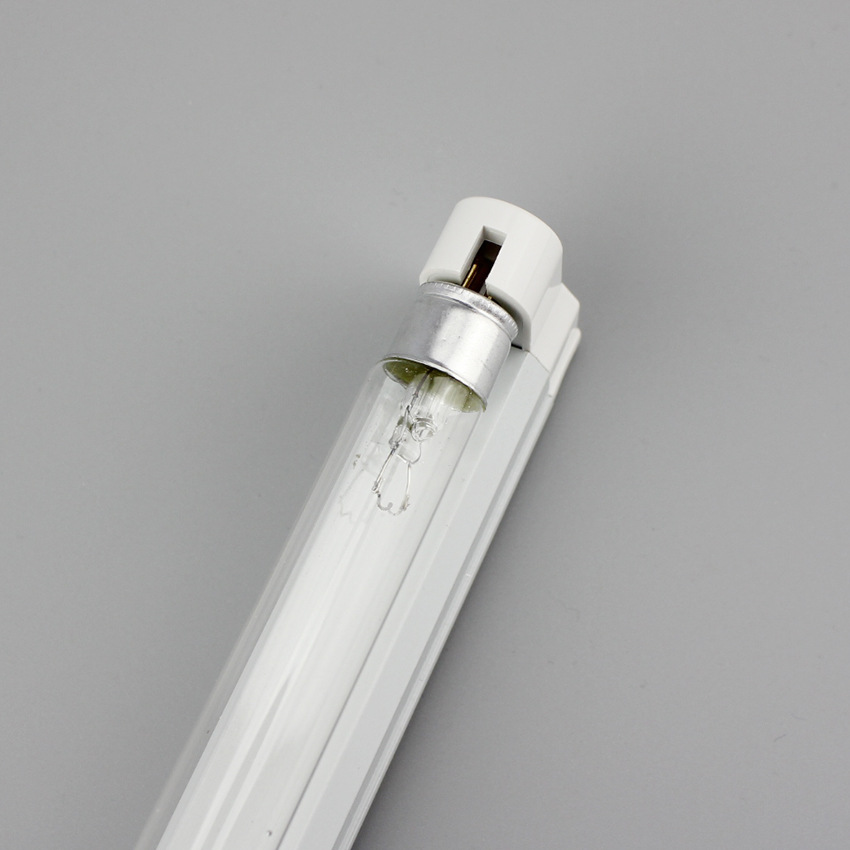 15cm long 254nm UV blue light DC low voltage 12v ultraviolet disinfection and sterilization Bracket Lamp