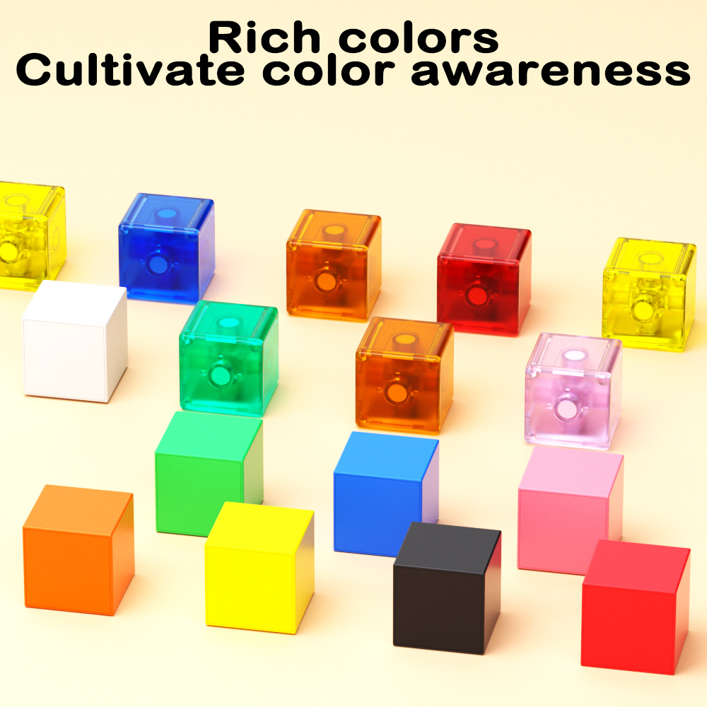 Детские магнитные геометрические кубики магнитные строительные блоки учебные пособия набор игрушек
