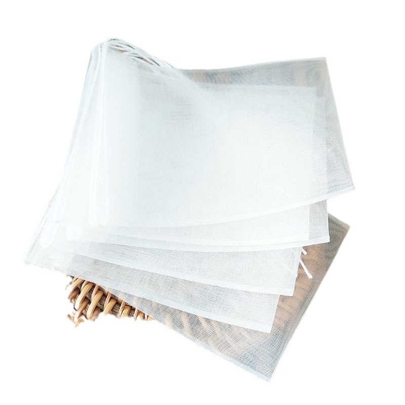 6 * 7cm nylon drawstring tea bag stewed foot bath flower and grass packaging bag seasoning bag transparent flower tea bag for many times