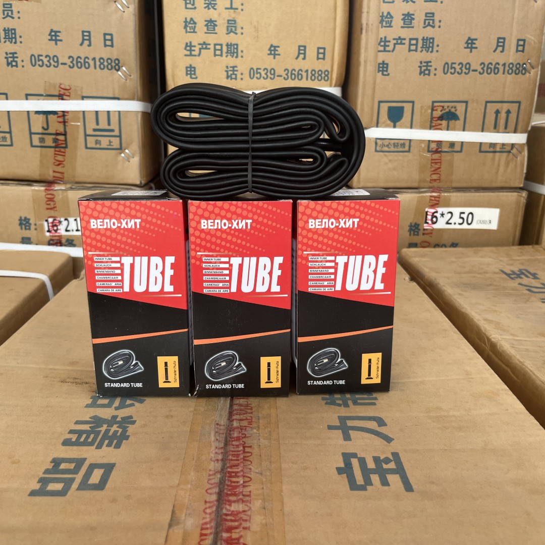 Wholesale genuine bicycle boxed inner tube 12-26 inch mountain bike thickened tire children's bicycle beautiful mouth Inner Belt
