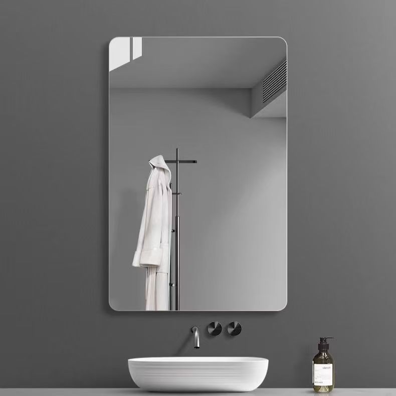 Anti-scratch Acrylic PS Soft Mirror Wall Self-adhesive Dressing Mirror HD Full-length Mirror Thickened Bathroom Mirror Cosmetic Mirror