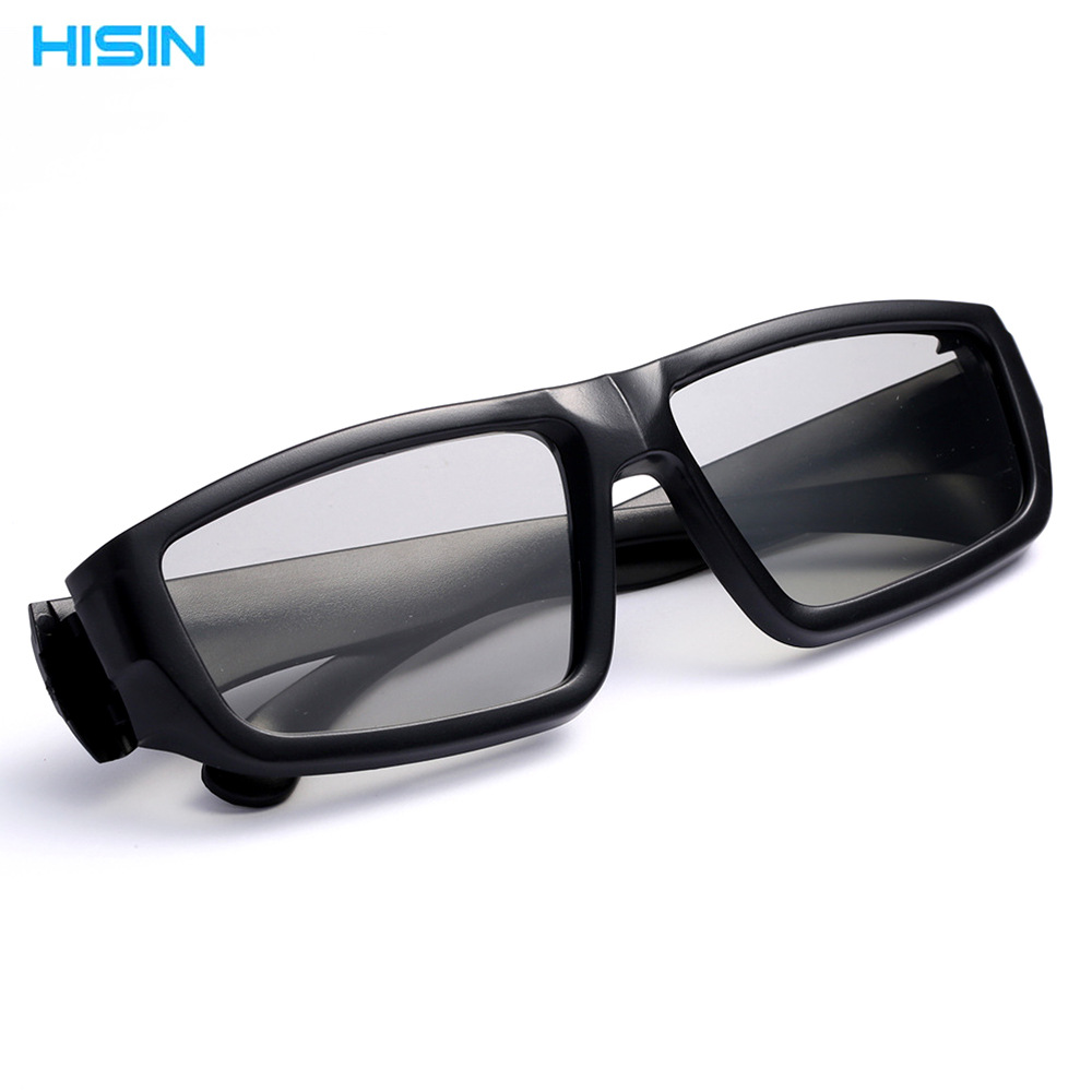 Factory Direct Sales Cinema Adult 3D Glasses, Round Polarized 3D Glasses, Universal for All over the Country