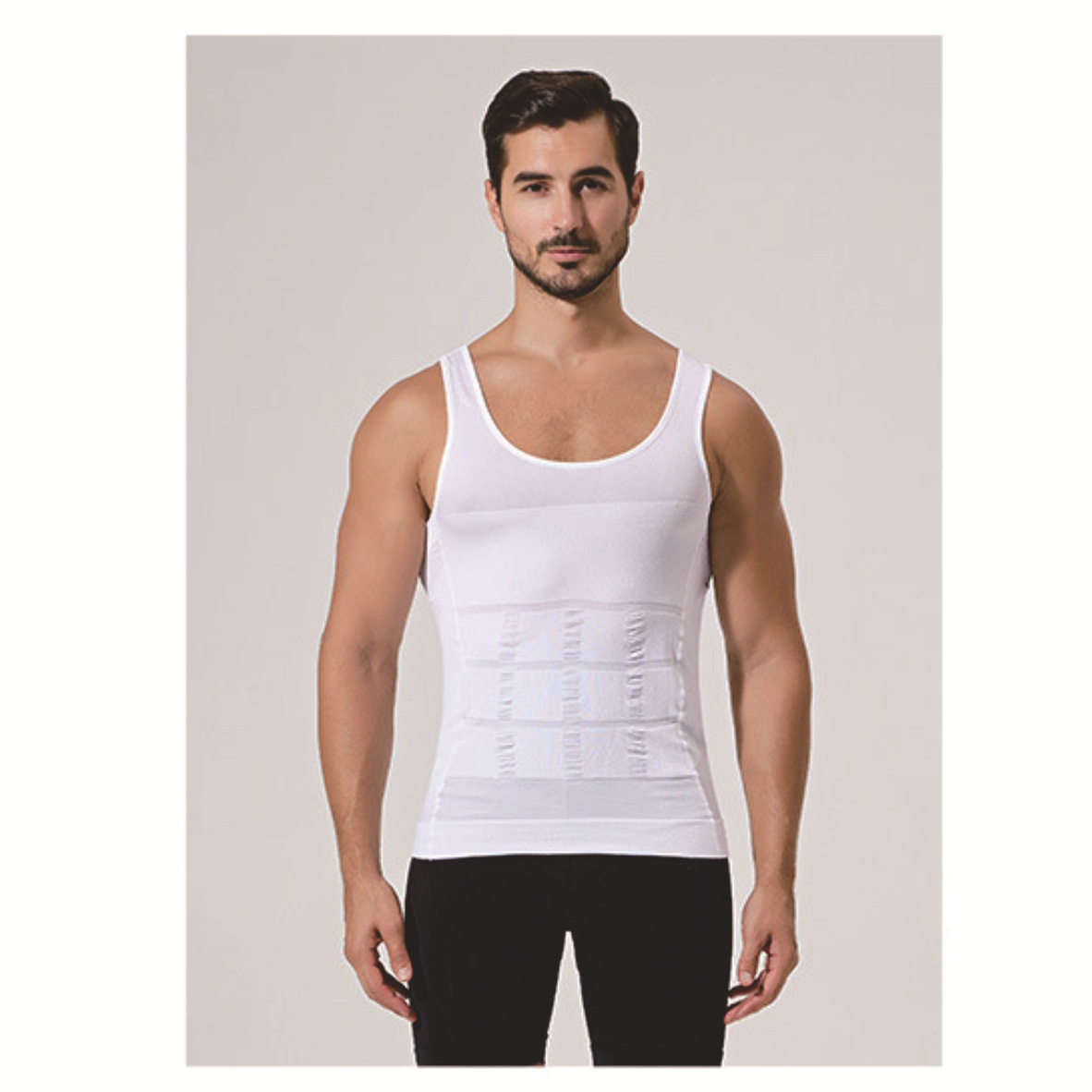 Cross-Border Body Shaping Men's Intimates Men's Tight Vest Thin Chest Corset Waist Slim Lift Men's Shapewear