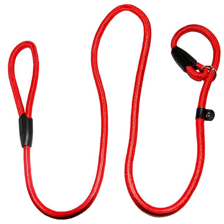 Factory direct supply pet traction rope P chain nylon rope dog training dog walking dog round rope dog chain wholesale