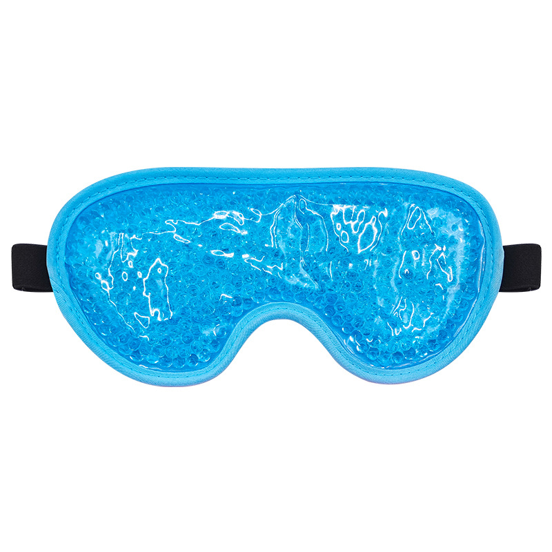 Customized Hot and Cold Compress Pvc Bead Eye Mask Plush Cloth Absorbent Bead Ice Compress Ice Eye Mask Ice Compress Source Factory