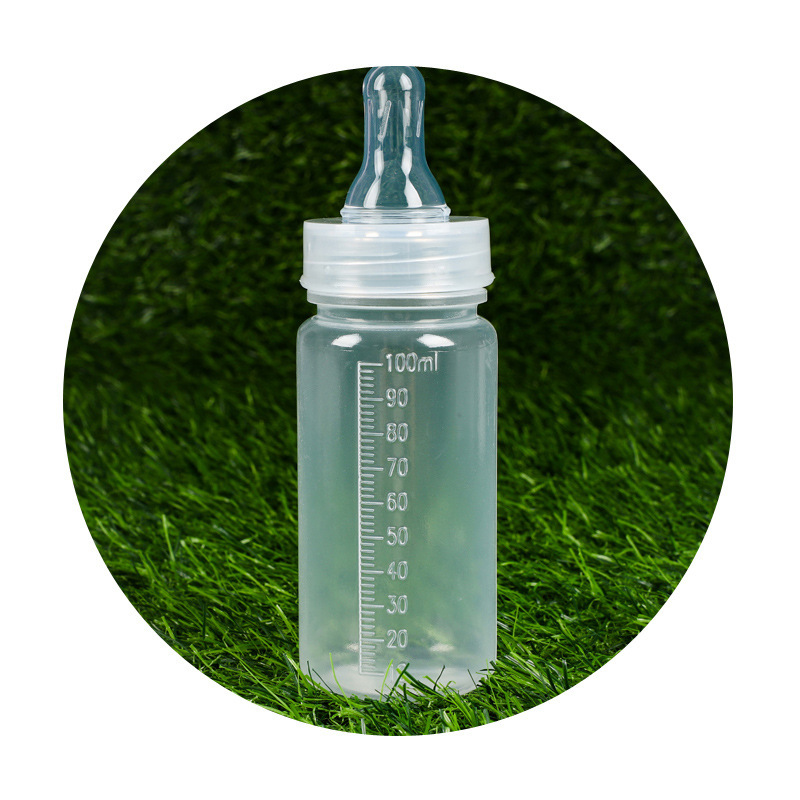 Disposable Small Bottle Newborn Premature Baby Wide Mouth Square Pp Plastic Manufacturer