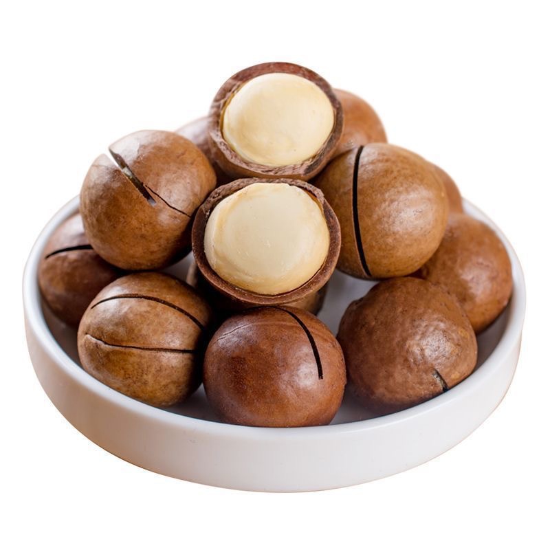 Macadamia Nut Cream Flavor 500g New Arrival Bulk Large Fruit New Year Snacks for Pregnant Women Hand Peeled Macadamia Nuts