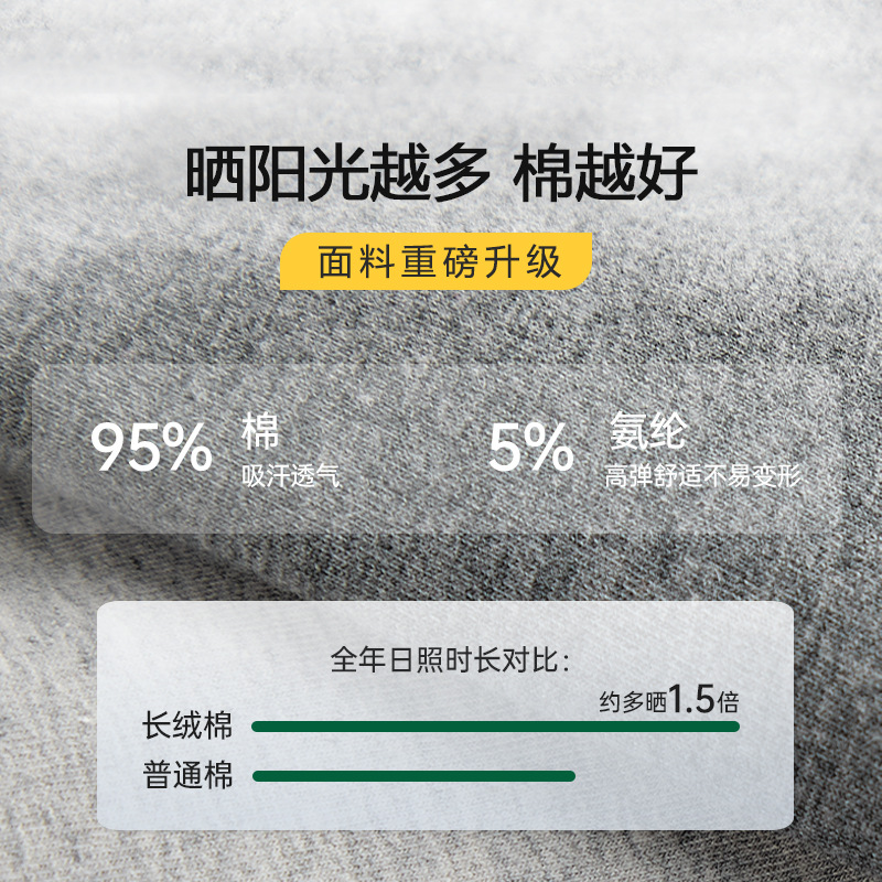 Men's Briefs Men's Pure Cotton Type a Cotton Antibacterial Crotch Summer Breathable Large Size Pure Cotton Men's Briefs