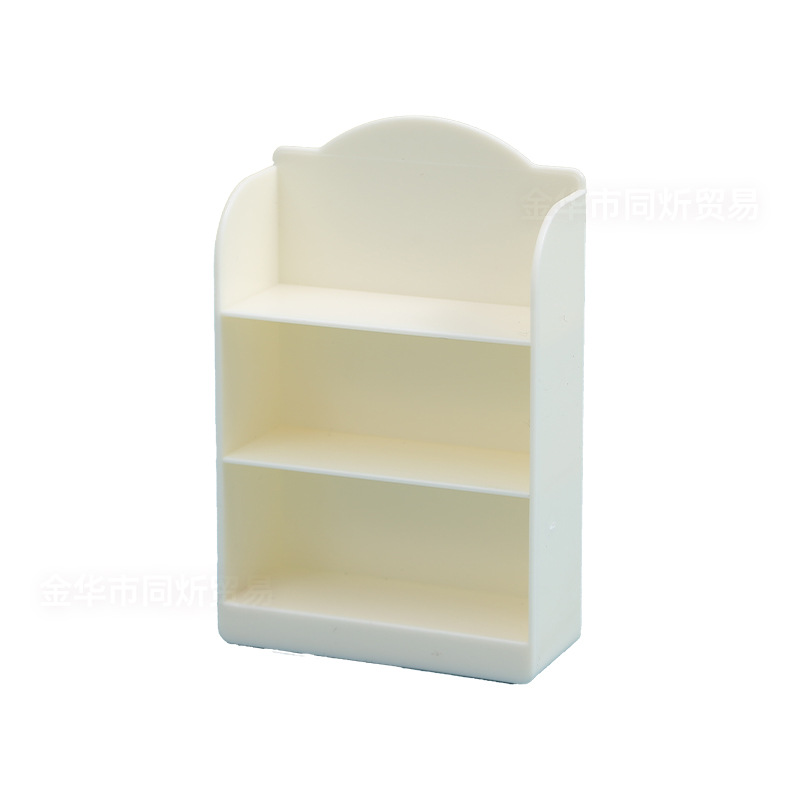 Simulation Mini Supermarket Small Shelf Miniature Food Play Doll House Ornaments Beverage Snacks Simulation Play House Small Shelf