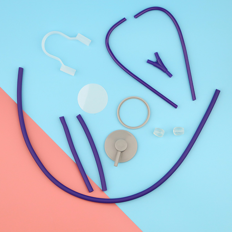 Factory direct supply self-made simulation stethoscope children's science and technology small production DIY stethoscope experimental science and education toys