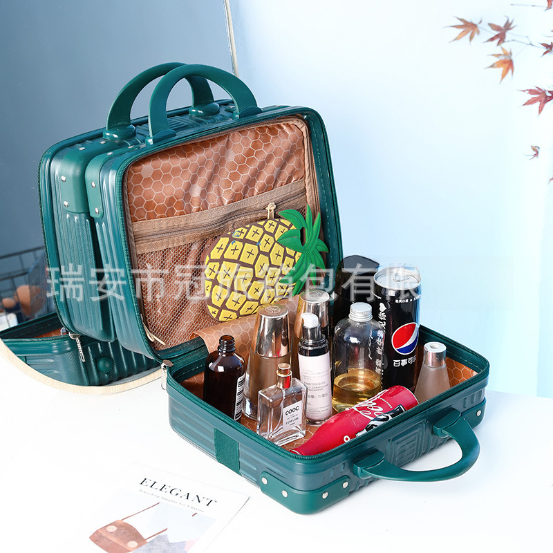 Cosmetic Case Satchel Gift Box 14inch Storage Bag Mini Suitcase Souvenir Gift Box Packaging Suitcase