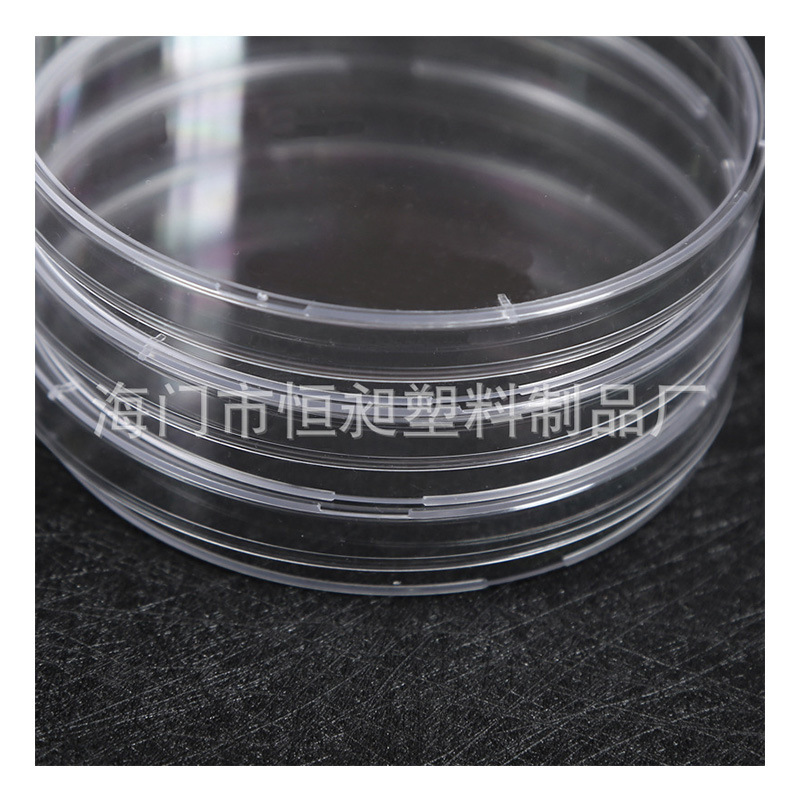 Disposable Plastic 60mm 90mm Petri Dish Cell Bacterial Petri Dish