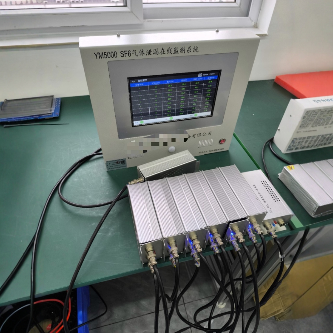 Sf6 Gas Leak Online Monitoring System Sulfur Hexafluoride Gas Alarm System