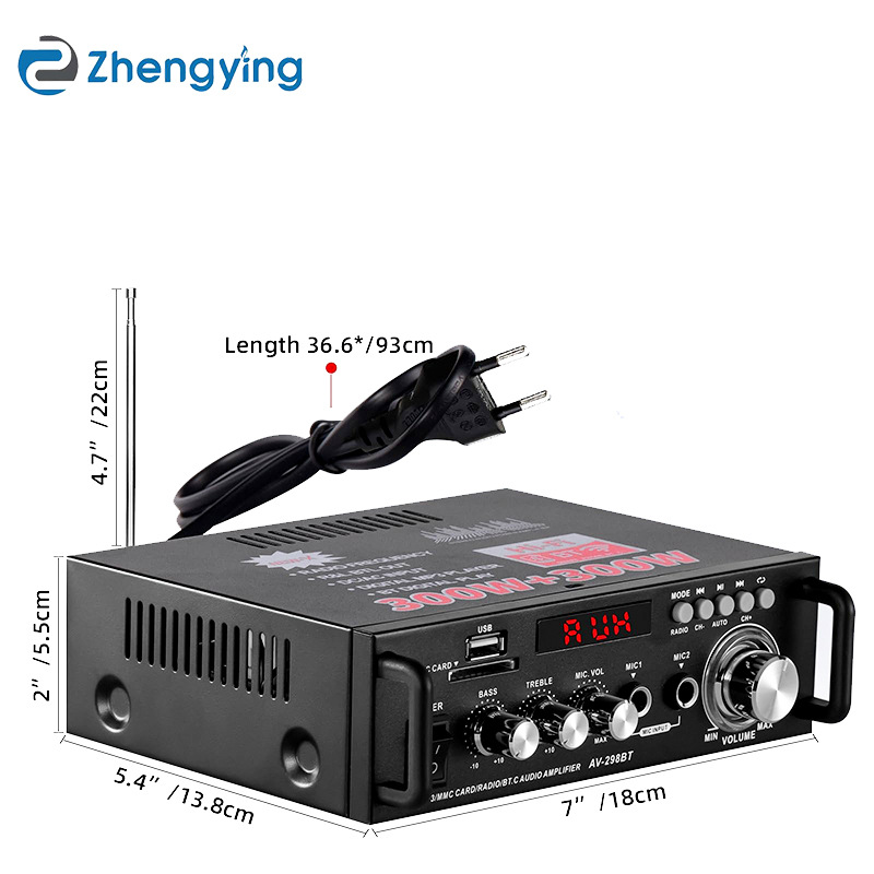 New professional high-power speaker power amplifier home Bluetooth power amplifier hifi audio amplifier digital power amplifier