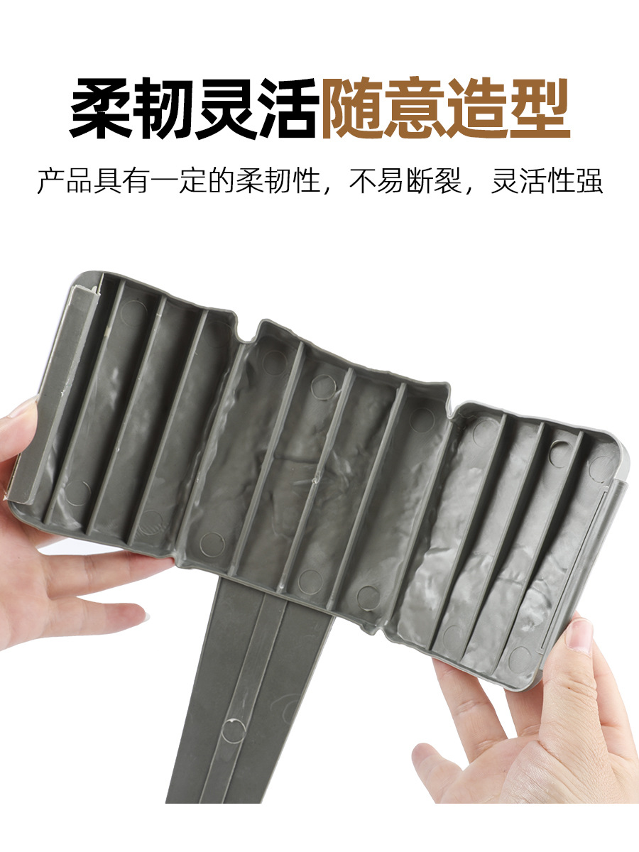 Plastic Fence Partition Fence Imitation Stone Villa Courtyard Outdoor Lawn Villa Decoration Gardening Anti-corrosion Small Fence