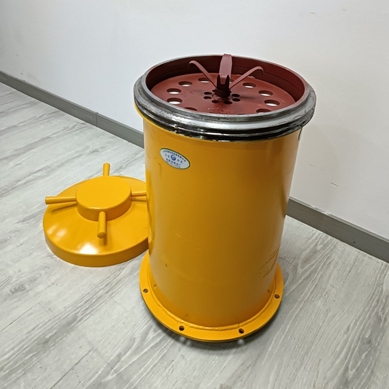 Kbq100 Explosion-Proof Tank for Civil Explosives, Explosion-Proof Container with Complete Specifications and Thickeneded Steel Explosion-Proof Container