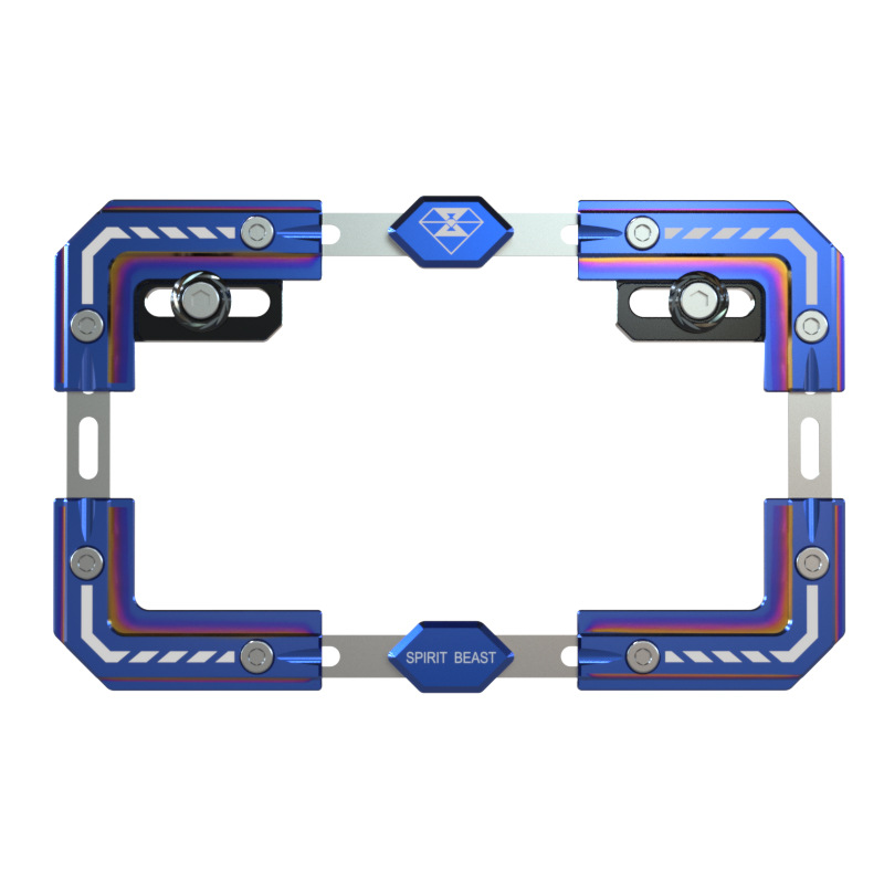 Curved beam motorcycle accessories jack-o'-lantern scooter modified decorative frame for Suzuki GSX250R rear tailstock