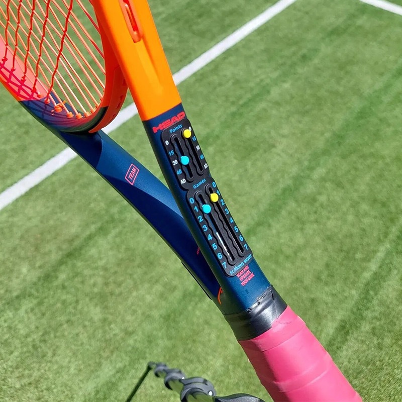 portable tennis racket marker tennis integrator