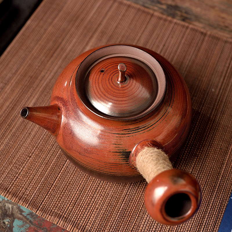 Creative Kiln Color-Changing Heat-Resistant Carbon Stove Sand Kettle Encircled Furnace Coal Carbon Stove Boiling Teapot Zhu Mud Tea Maker Household