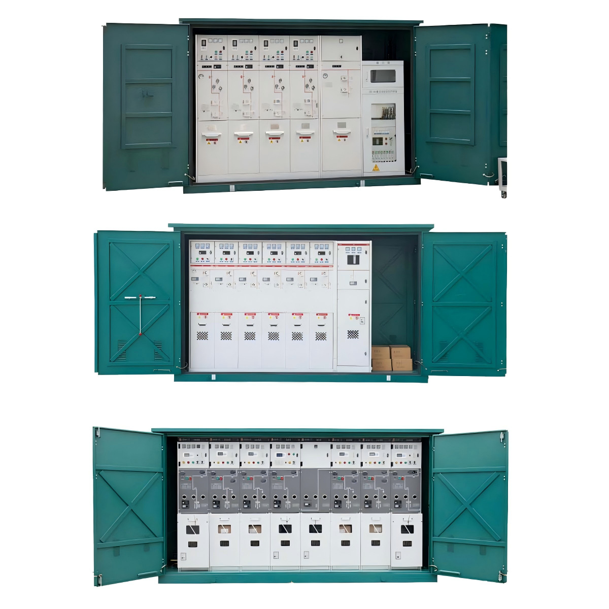 Zhongen Electric Xgw Outdoor Ring Network Box Type Substation One and Two Fusion Ring Network Box High and Low Voltage Equipment