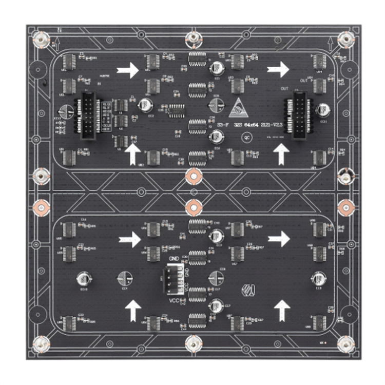 Rgb-Matrix-P3-64X64-F Full Color Led Dot Matrix Flexible Display Suitable for Curved Surface Display