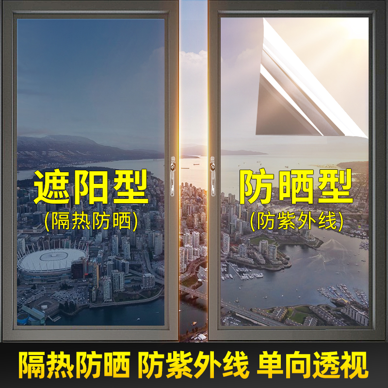 Индивидуальная пленка для защиты от солнца и теплоизоляции, наклейки для окон, анти-подглядывание и блокировка света, статические наклейки для стеклянных дверей