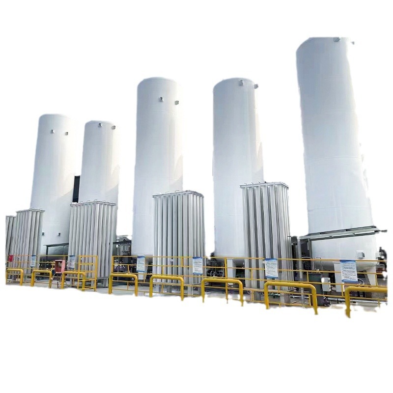 Natural gas cryogenic liquid storage tank carbon dioxide storage tank liquid oxygen liquid argon Lng cryogenic horizontal storage tank