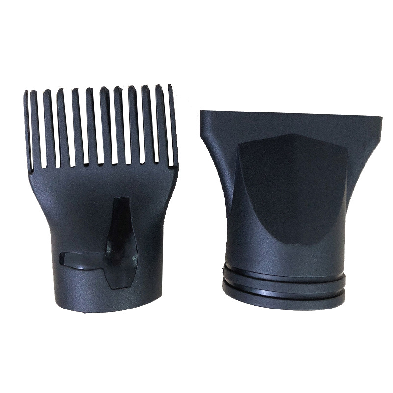 Hairdressing professional styling air collection mouth high temperature resistant Duck mouth blowing mouth air nozzle combing high-power air duct air collection
